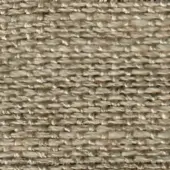 Neutral woven fabric texture, beige and taupe tones, dense irregular weave with matte finish threads, natural textile surface.